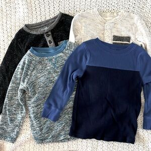 3T - Cat & Jack - Toddler Boy Long Sleeve Shirts